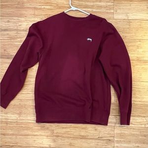 Stussy pullover sweater. Size medium